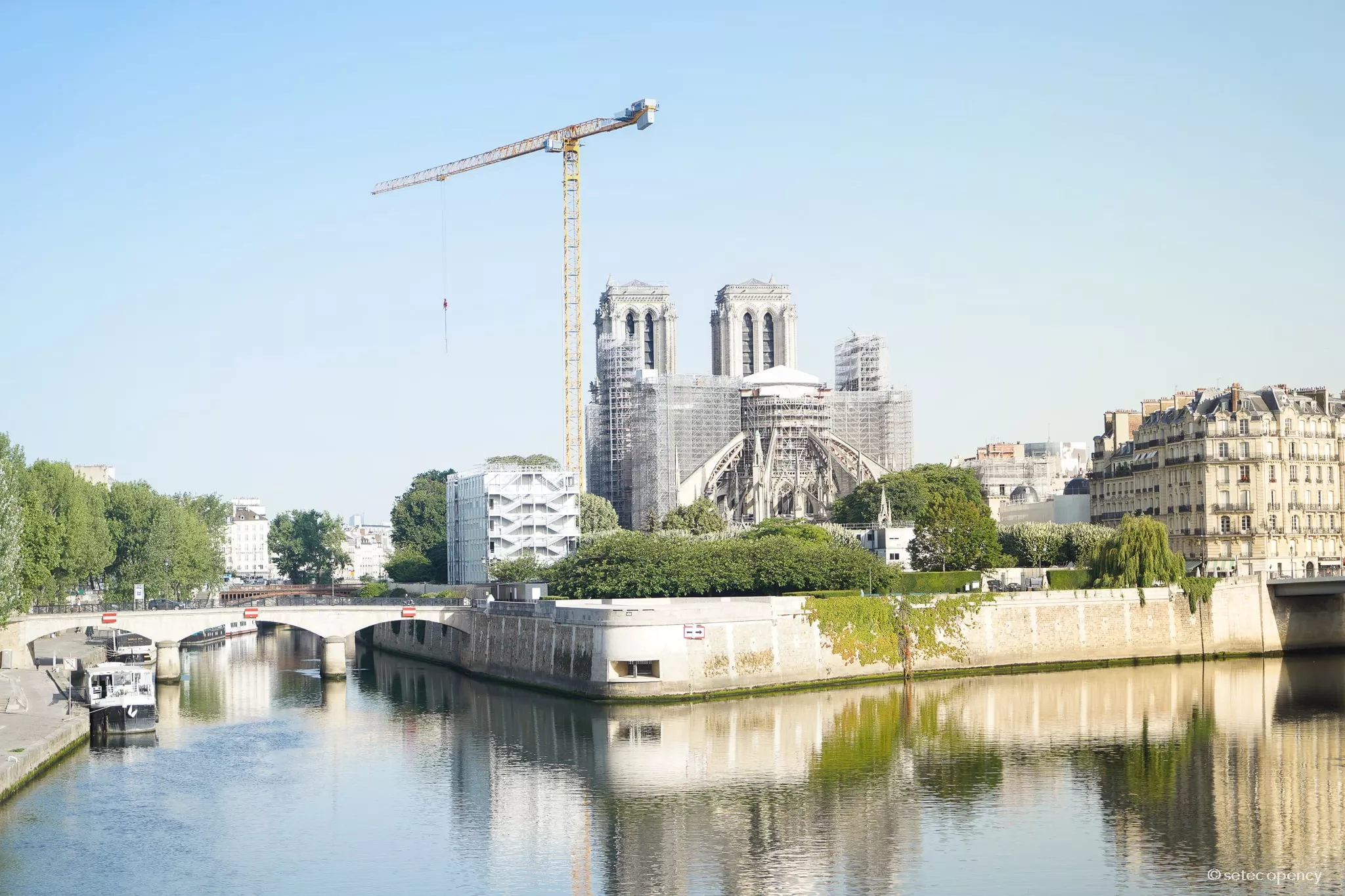 Chantier restauration Notre-Dame de Paris