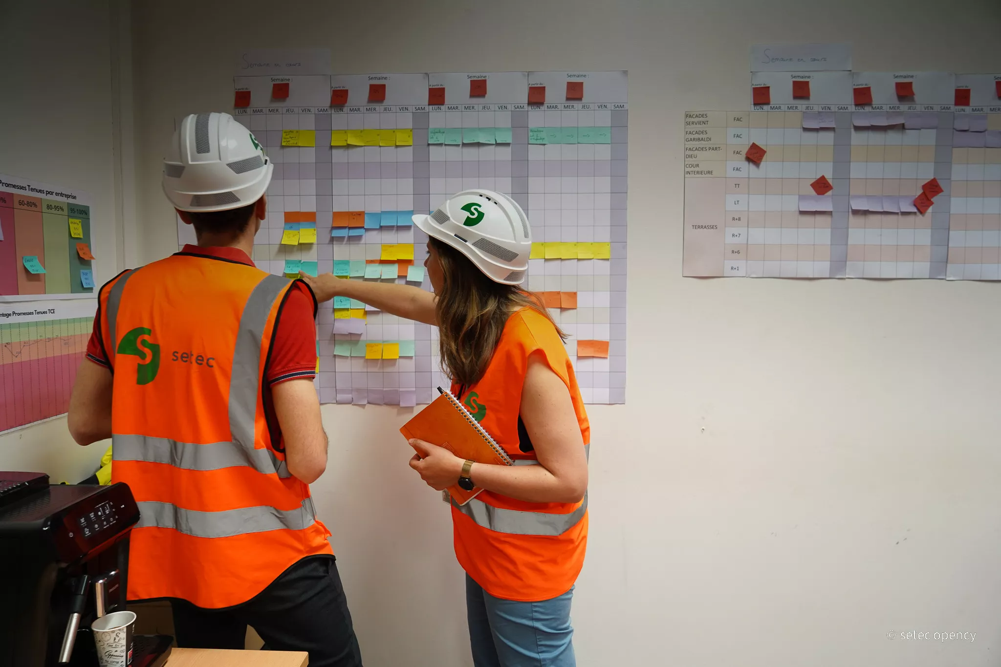 Maîtrise des chantiers setec opency