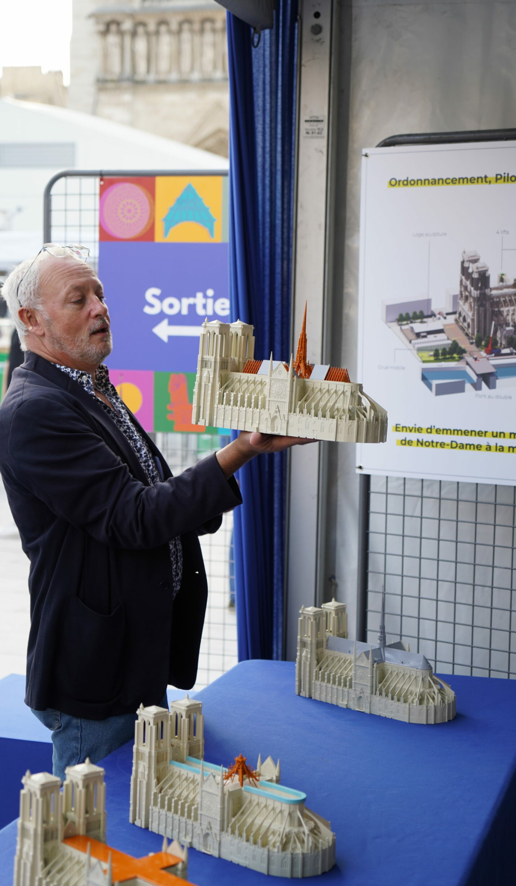 journées européennes patrimoine notre-dame de paris opc rénovation flèche cathédrale Lean setec opency