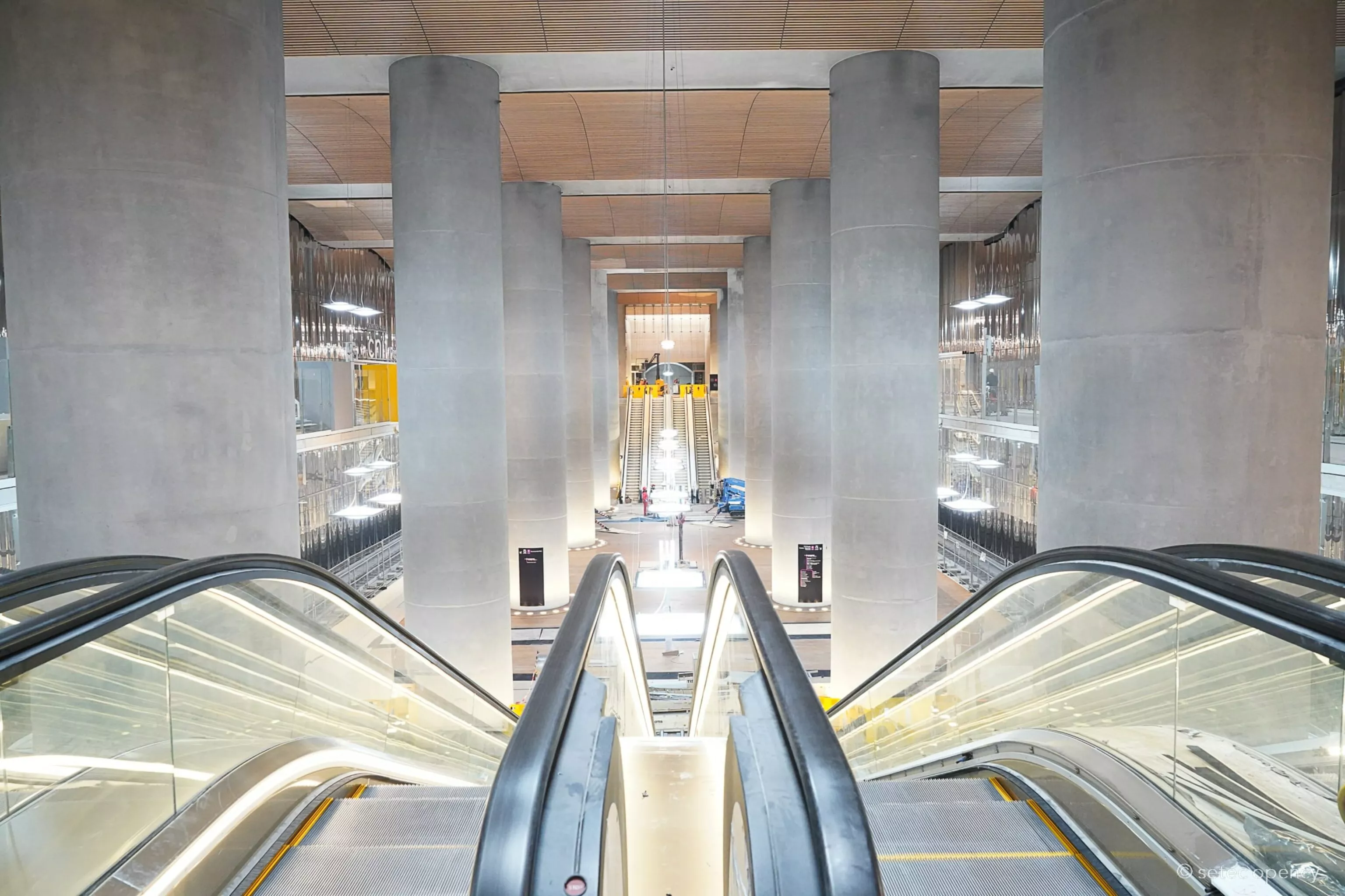 prolongement RER E eole setec opency La Défense opc