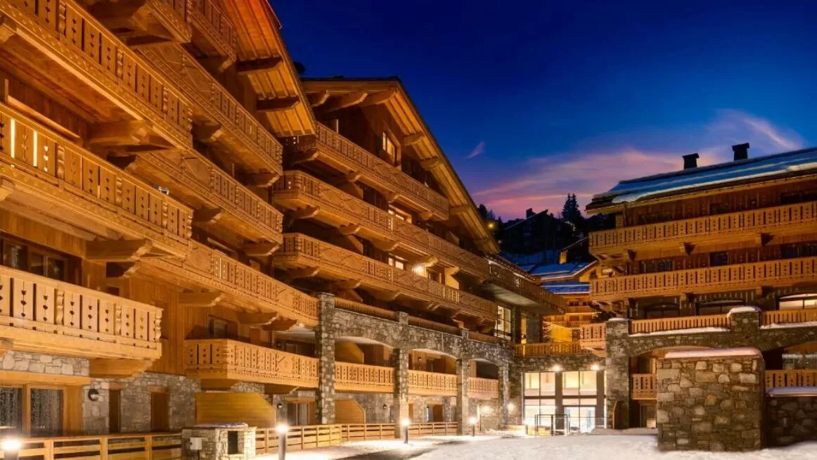 résidence hevana meribel opc construction setec opency