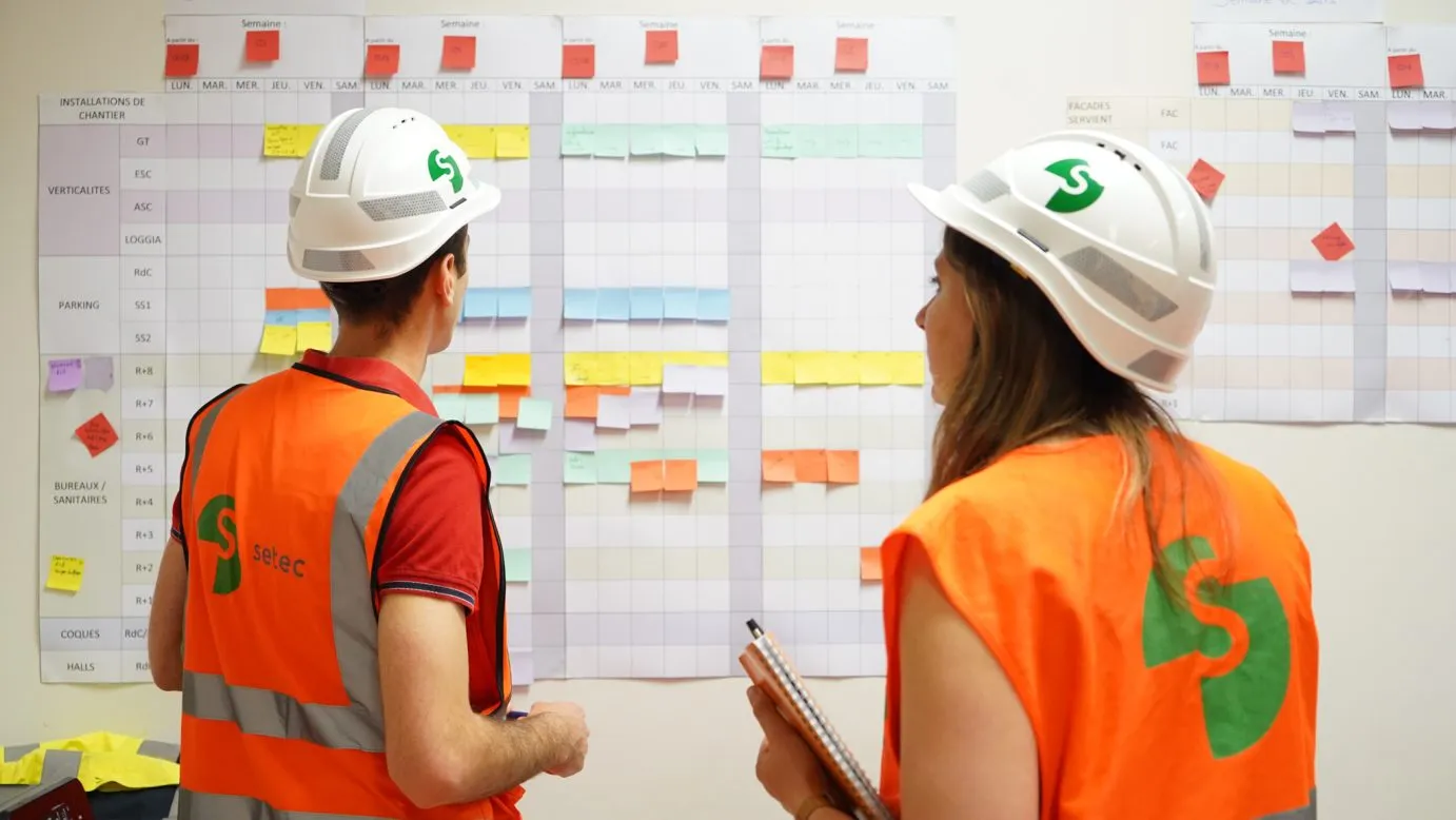 Lean Construction par setec opency