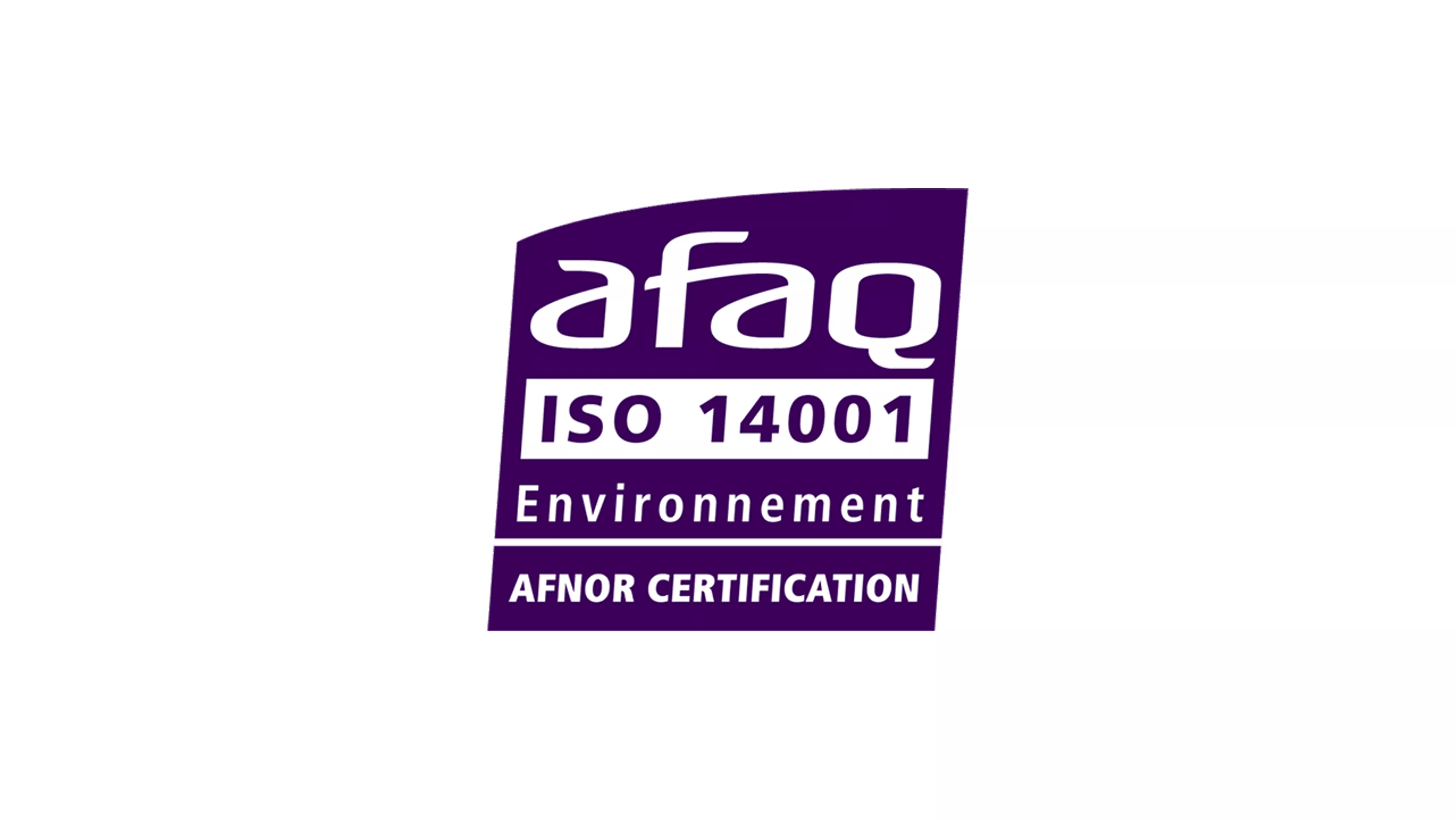 Logo ISO 14001 AFAQ