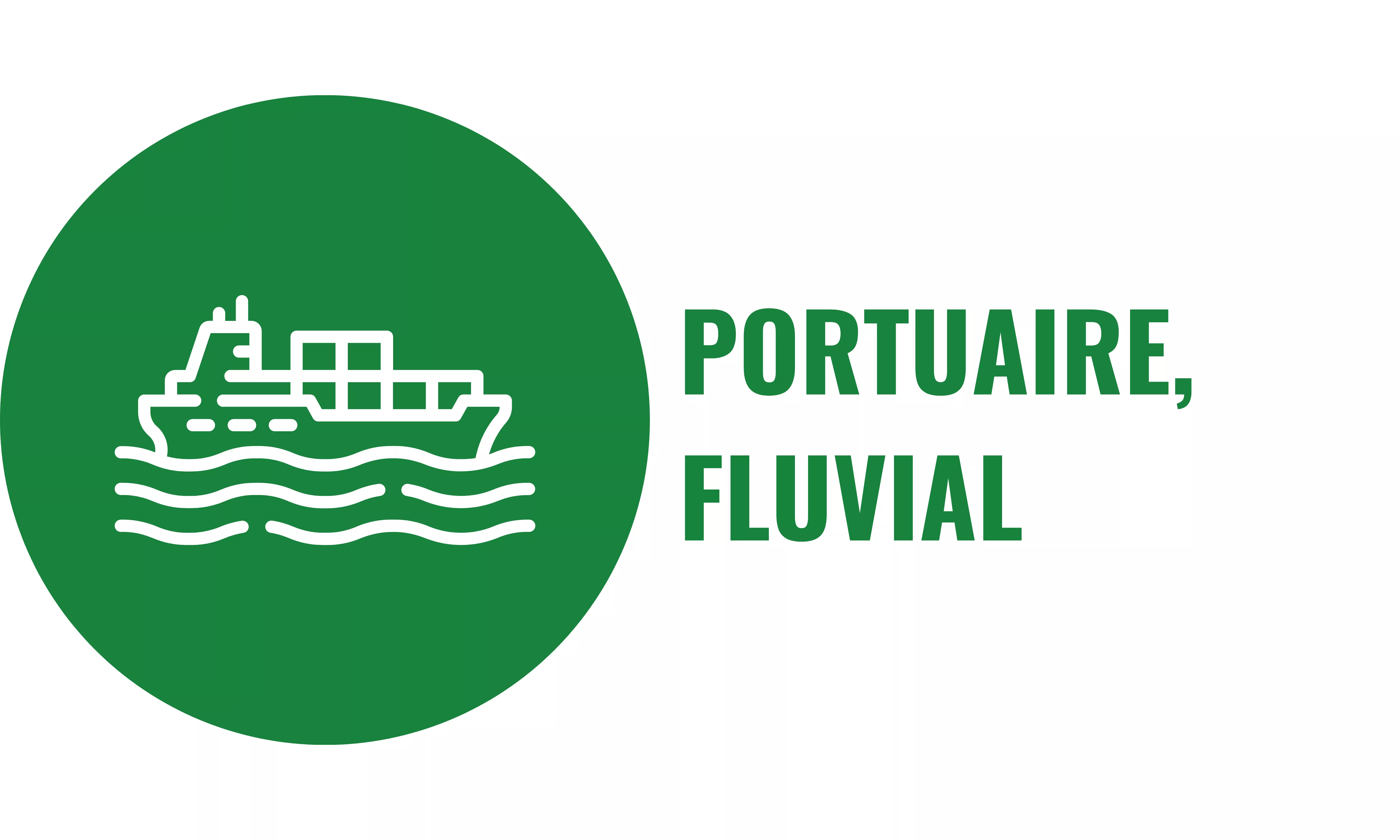 logo secteur portuaire fluvial
