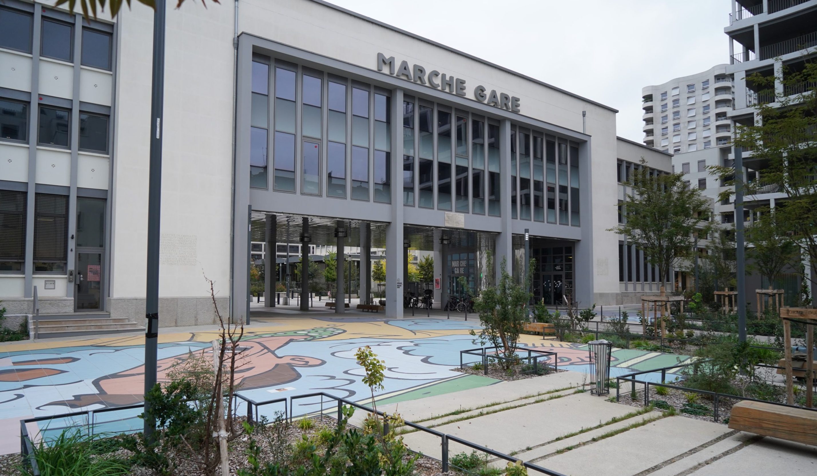 Marché Gare vue 3