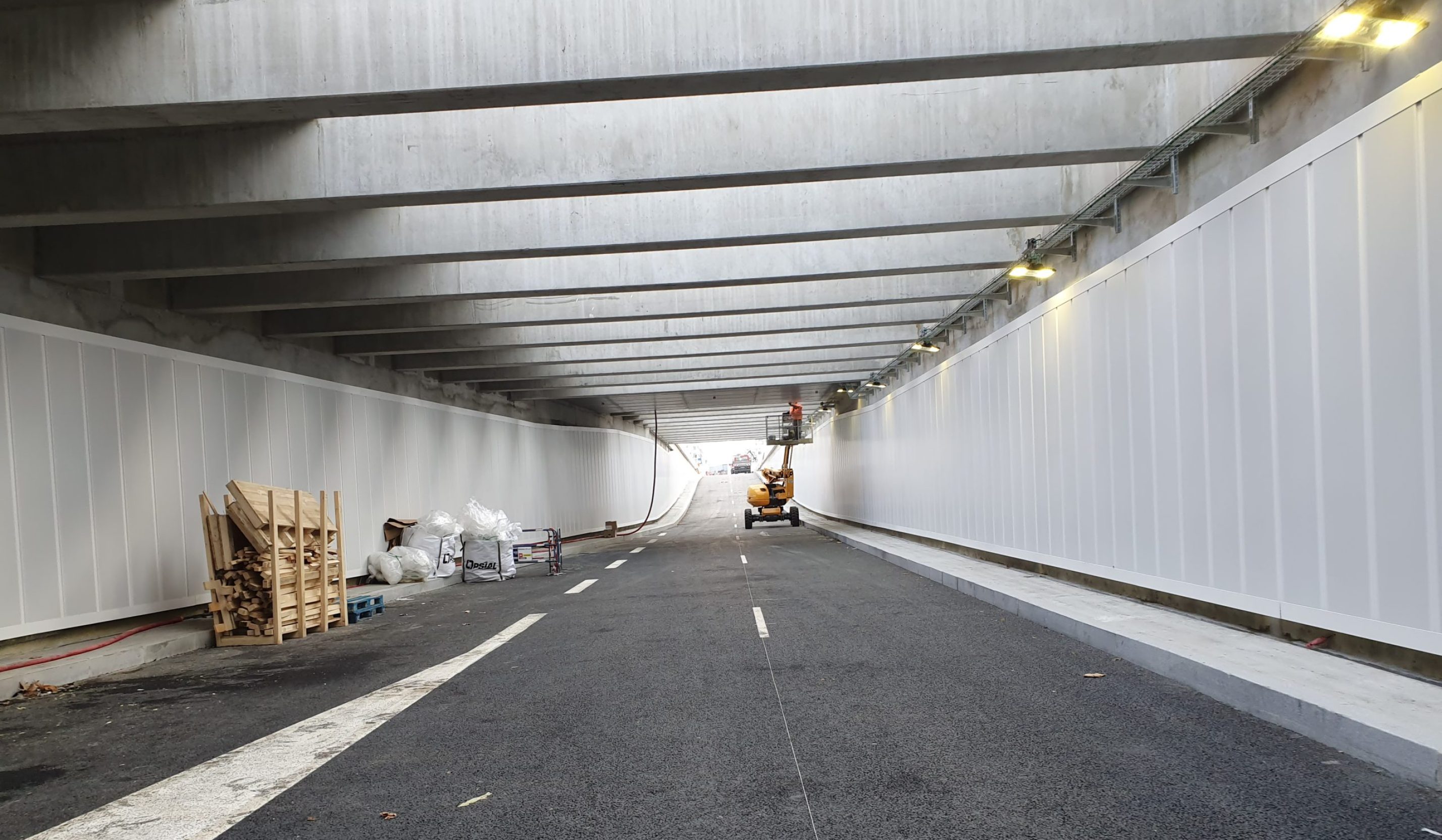 Fin des travaux du tunnel Vivier Merle en décembre 2019