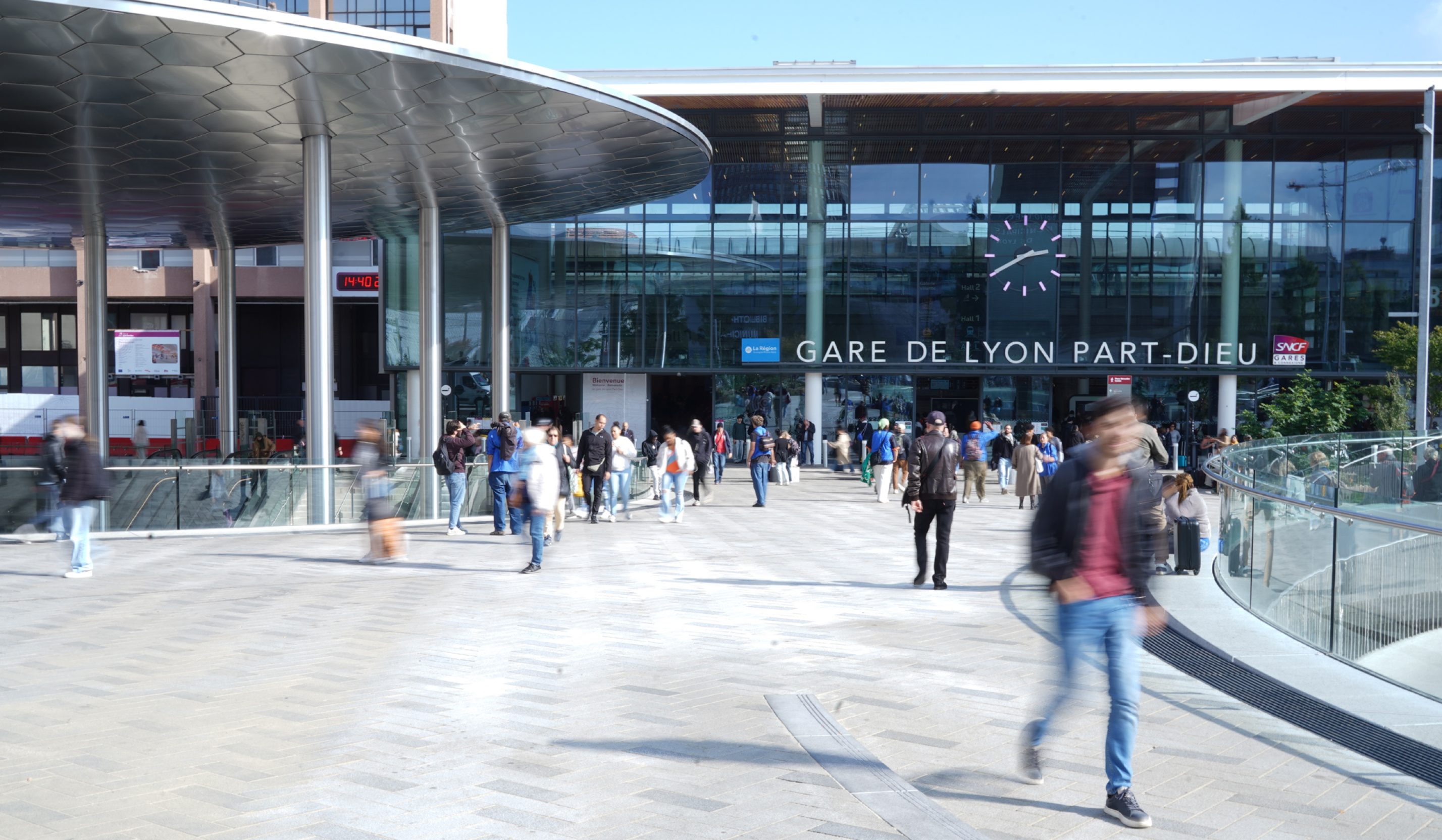 Lyon Part-Dieu place Charles Béraudier