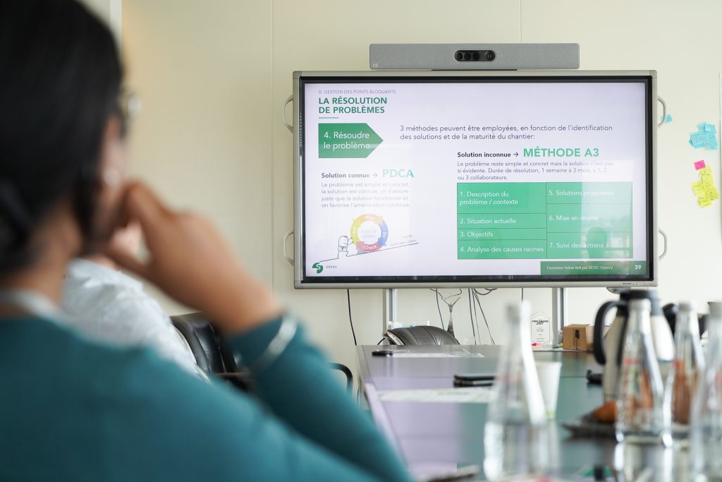 Formation Lean par setec opency
