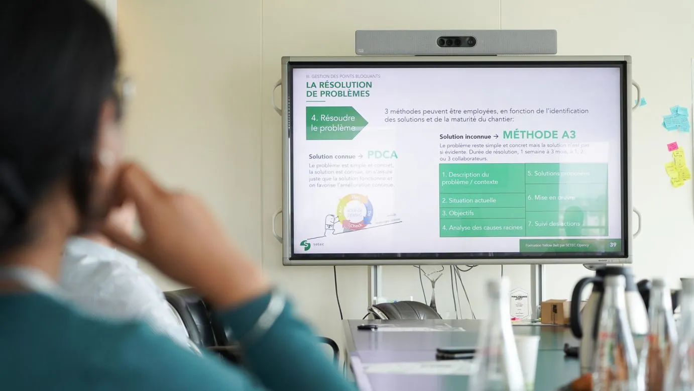 Formation Lean par setec opency