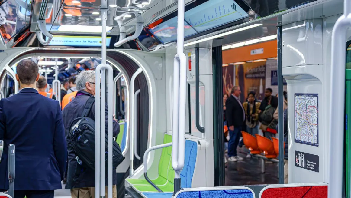Nouvelle Rame métro MF19 paris