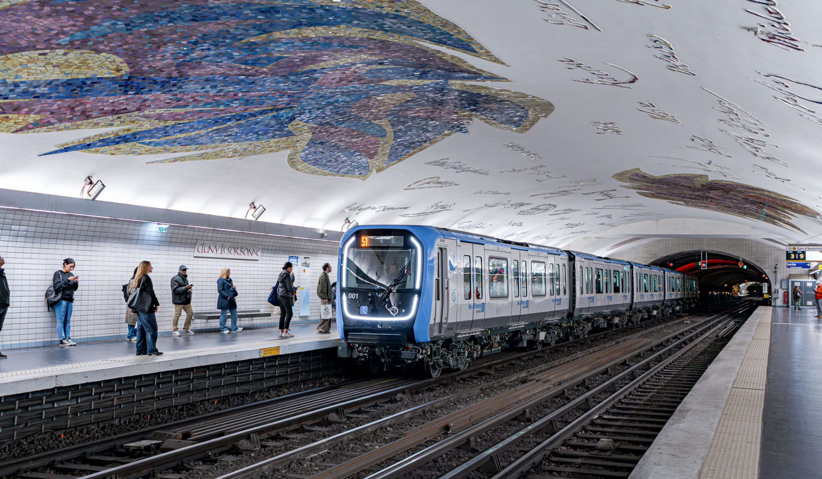Métro MF19 ratp Paris