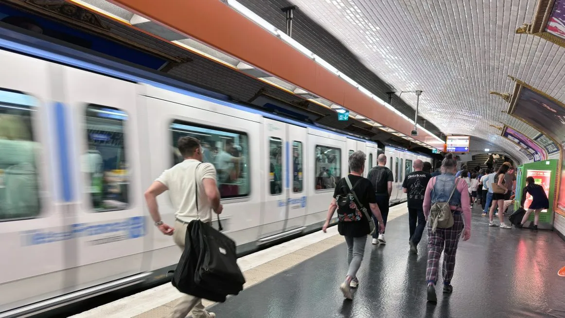 Nouvelle rame métro MF19