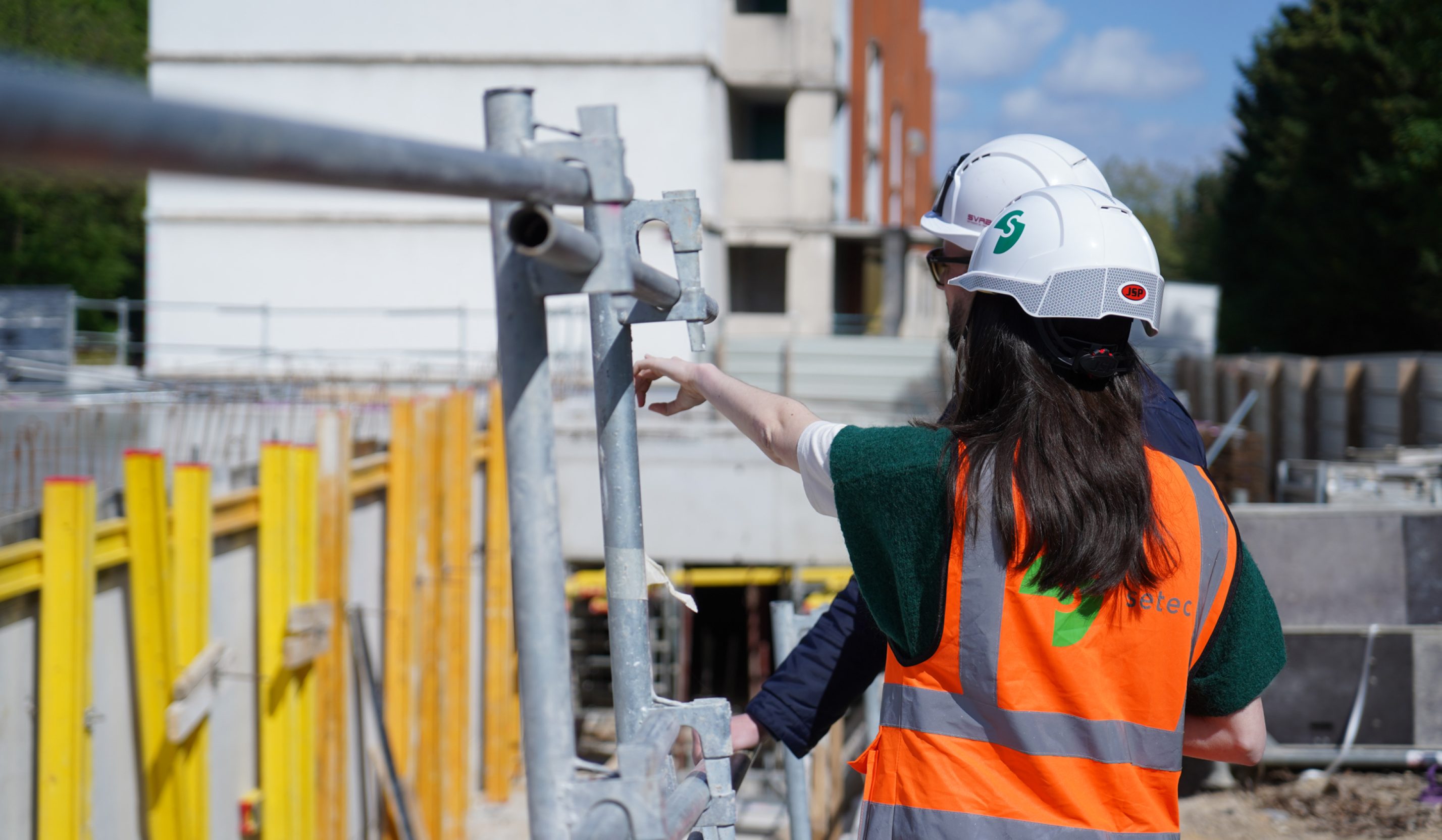 setec opency entrain de piloter un chantier