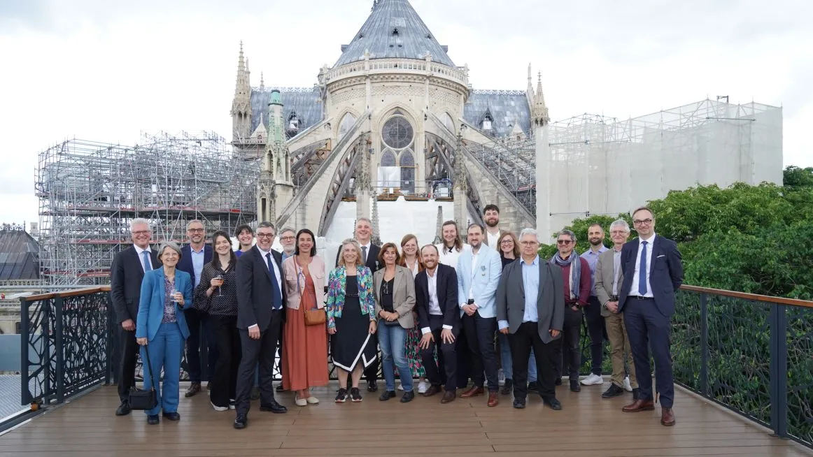 Fierté totale pour setec opency à Notre-Dame de Paris
