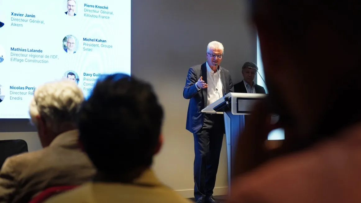 Michel Kahan, Président du groupe setec