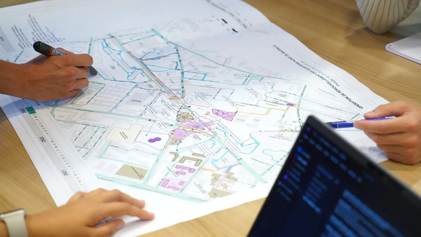 setec opency plan d'installation de chantier