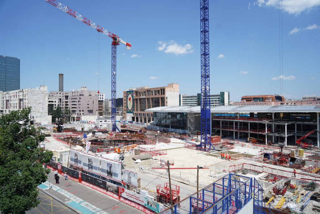 Chantier Lyon Part-Dieu setec opency