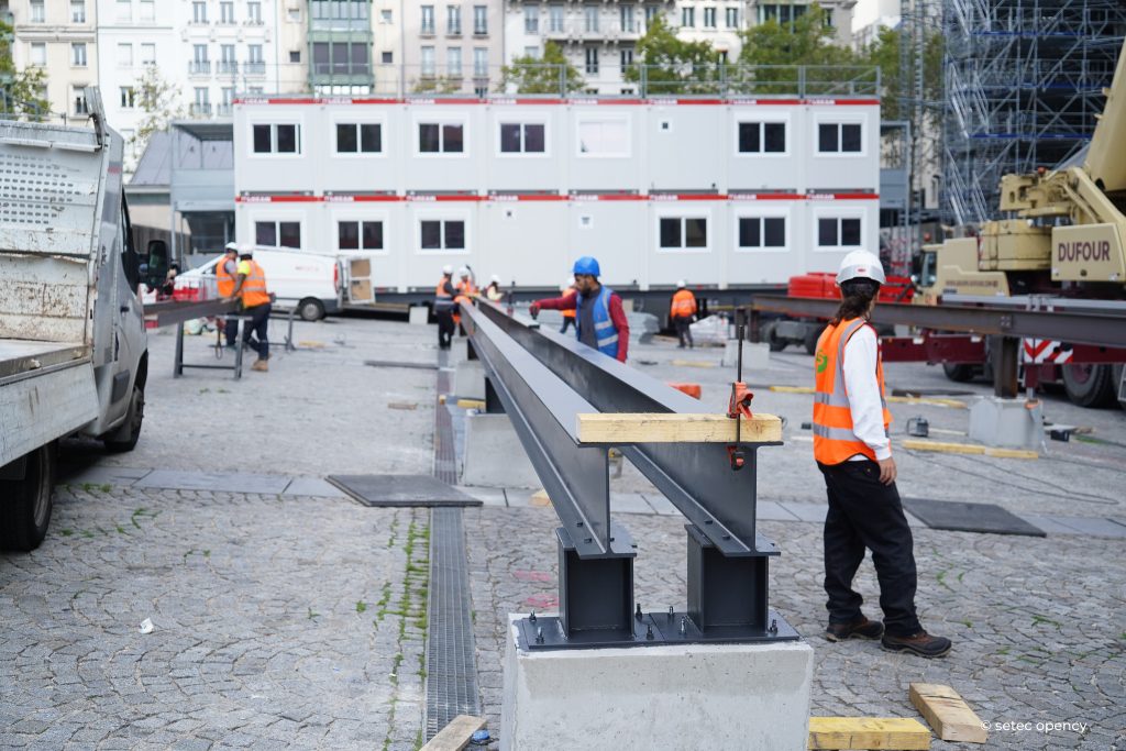 Base vie Chantier Centre Pompidou